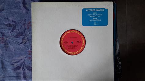 Altered Images Dont Talk To Me About Love 1983 Vinyl Discogs