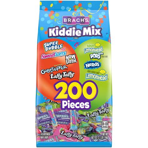 Brachs Kiddie Mix Assorted Candy Bag 501 Oz 200 Count