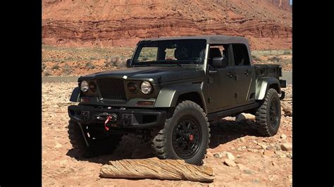 2016 Jeep Crew Chief 715 Concept 1st Drive In Moab Youtube
