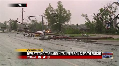 Destructive Tornado Tears Through Jefferson City Youtube