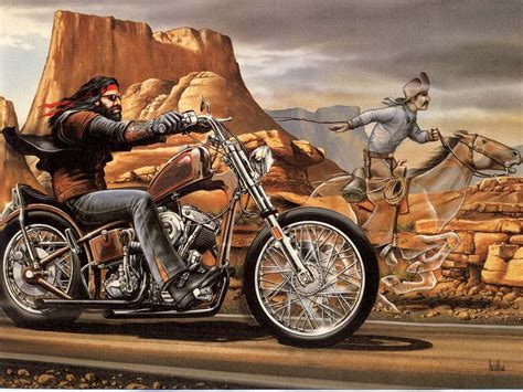 David Mann The Norman Rockwell Of Biker Art Gallery 2 Harley Davidson Kunst Moto Harley