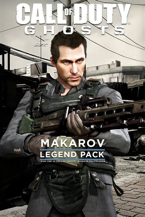 Call Of Duty Ghosts Legend Pack Makarov 2014 Box Cover Art