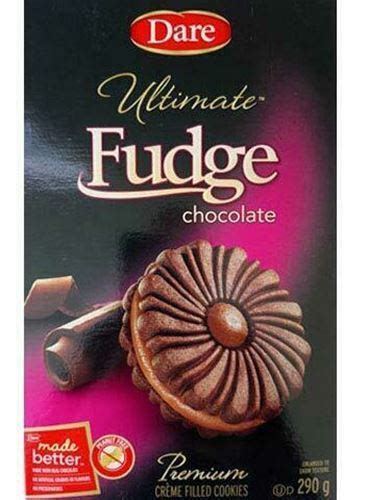 Dare Fudge Chocolate Creme Cookies 290g102oz 3pk Imported From Canada Ebay