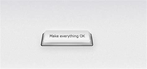 Click The Magic Button To Make Everything Okay It Can Take A Minute