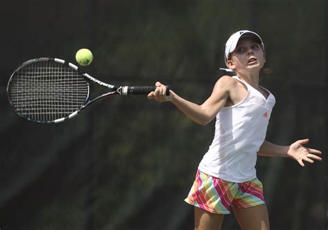 Courting Success A Way Of Life For Tennis Prodigy
