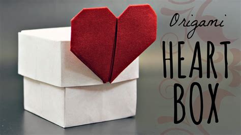 How To Make An Origami Heart Box Tadashi Mori Origami Heart Heart