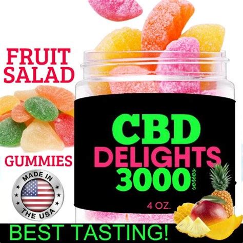 Cbd Infused Fruit Sald Flavored Gummies