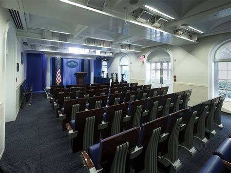 Press Briefing Room In 2009 White House Historical Association