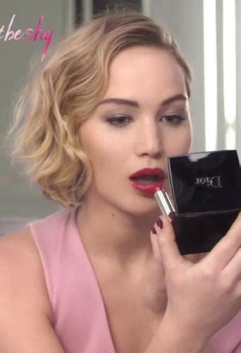 Sneak Peek Jennifer Lawrence Dior Addict