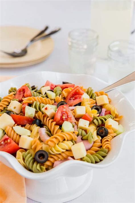 summer pasta salad recipe a classic twist