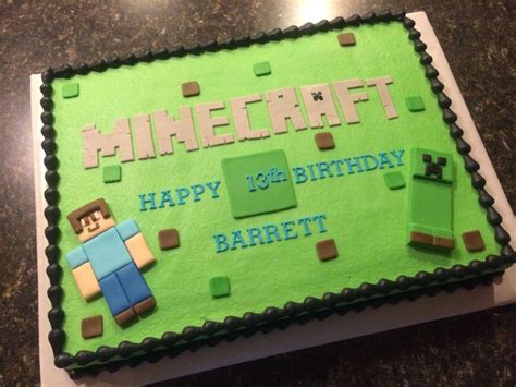 Weitere ideen zu minecraft kuchen, minecraft geburtstag, minecraft torte. Minecraft Kuchen Geburtstagstorte Ideen pinterest ...