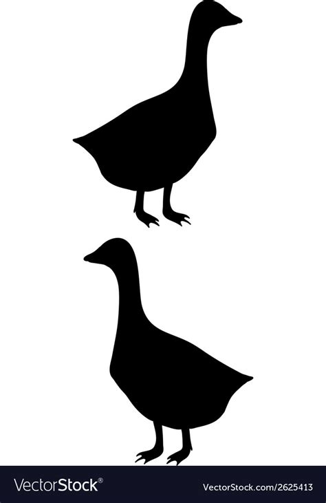 Goose Silhouette Patterns