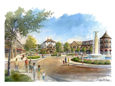 Peachtree Corners Unveils Plans For New Town Center