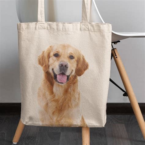 Golden Retriever Tote Bag Dog Lover Birthday T T For Etsy Uk