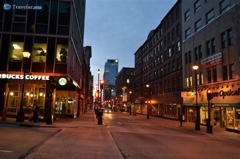 Downtown Halifax At Night