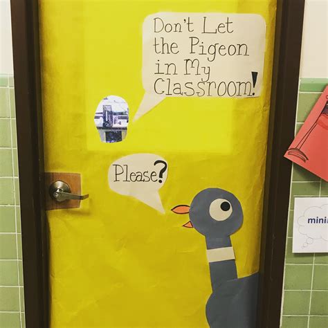 Dont Let The Pigeon Drive The Bus Door Decoration And Story Idea