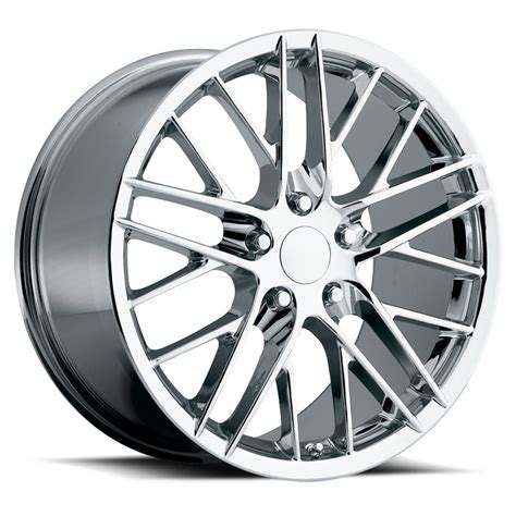 Factory Reproductions Wheels Fr 15 C6 Zr1 Corvette Chrome Rim Wheel