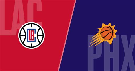 Los Angeles Clippers Vs Phoenix Suns 41623