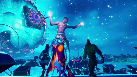 Travis scott grabbed the fortnite crown for drawing the biggest live audience in the hit game's history. Show do Travis Scott - Fortnite - YouTube