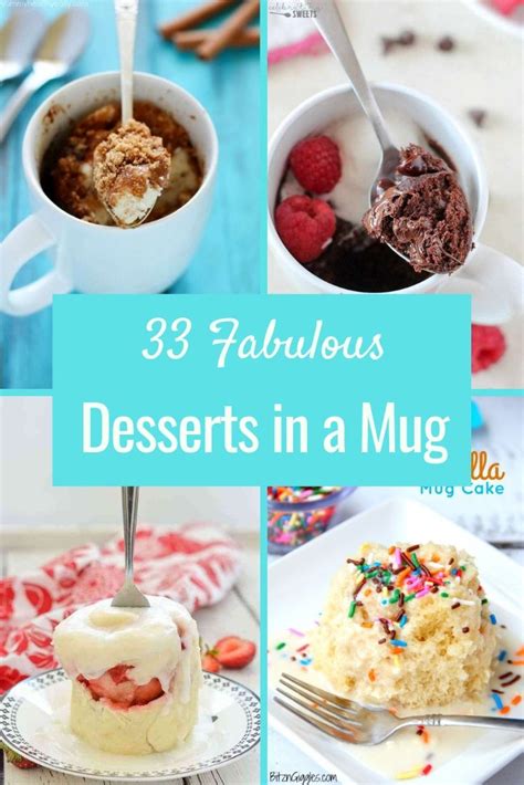 33 Fabulous Desserts In A Mug Dessert In A Mug Yummy Desserts Easy Desserts