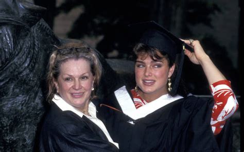 Brooke Shields Graduation From Princeton University June 9 1987