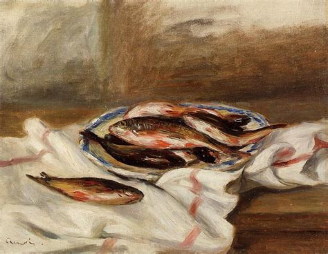 Still Life With Fish By Pierre Auguste Renoir Museum Art