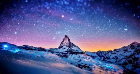 Mountain Night Wallpaper Wallpapersafari