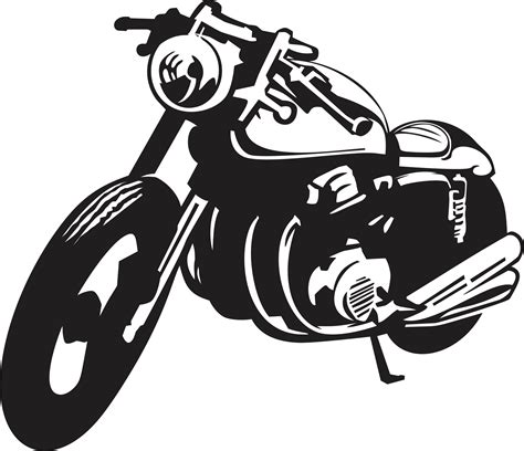 Sturgis Motorcycle Silhouette Clip Art Motorcycle Png Download 2302