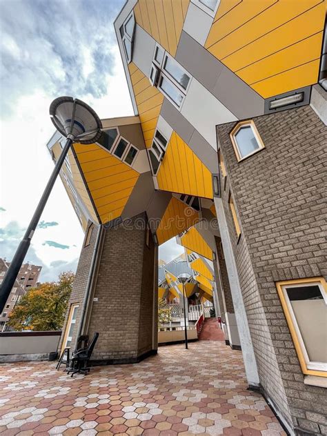 Cube Houses In Rotterdam The Netherlands Editorial Photo Image Of