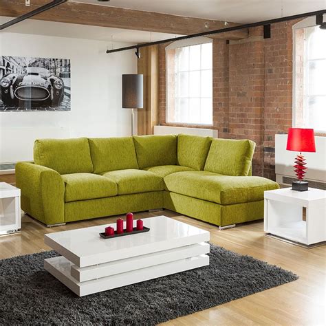 Cermak dollar & up located in chicago illinois 60806 find your furniture store profile Modern L Shape Sofa Set Settee Corner Group 265x210cm Green Fabric R | L shape sofa set, L ...