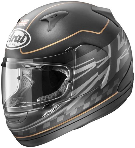 Click here to see the handmade process $749.95 Arai Mens Signet-Q UK Black Jack Full Face Helmet ...