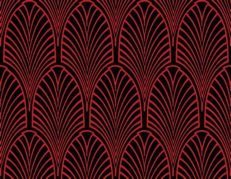 Download Red Art Deco Wallpaper Gallery