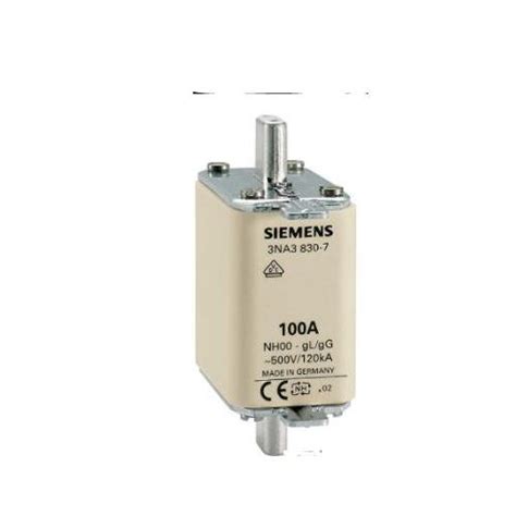 Siemens Sentron 3na Hrc Fuse Link 200 A Din Type Size 1 3na71400rc