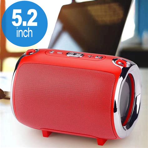 Wholesale Aluminum Drum Style Portable Bluetooth Speaker With Carry