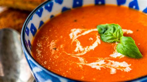 roasted tomato basil soup recipe