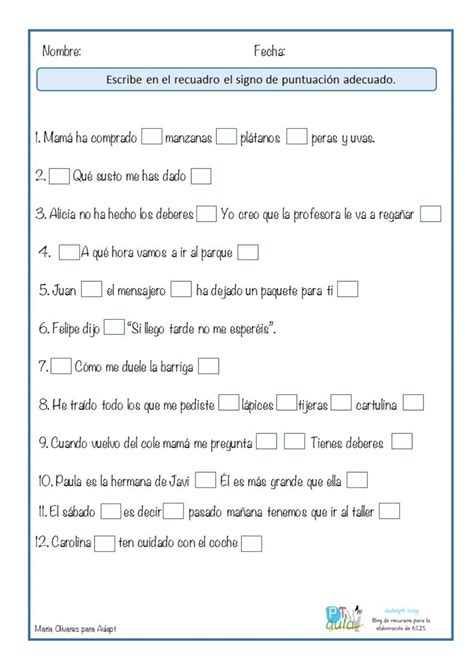 A Spanish Worksheet With The Words And Numbers For Each Subject In This Language