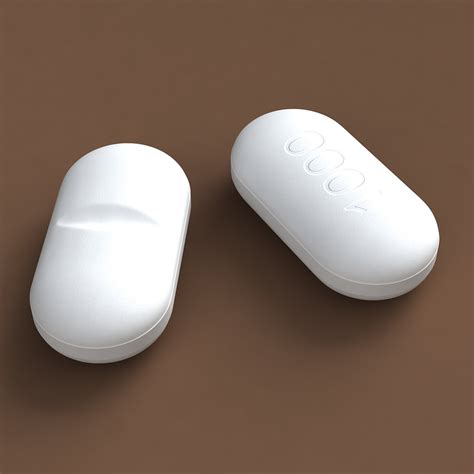 3d Model Pills