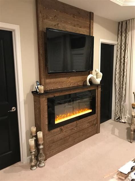 Built In Wall Electric Fireplace