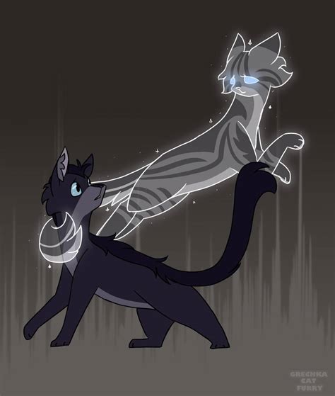 Feathertail And Crowfeather Old By Grechkacatfurry On Deviantart