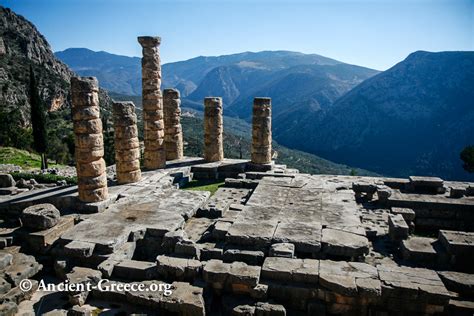 Temple Of Apollo At Delphi