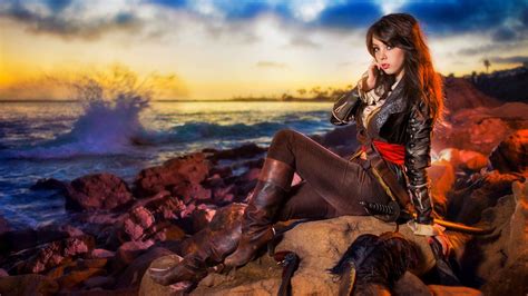 The Assassin Pirate Gallery Features Nigri And Lee Wearing Their Video