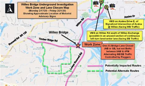 Willeo Road Lane Closures Slated For Willeo Creek Bridge Work East