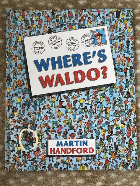 Where S Waldo Book Martin Handford 1987 First Us Edition Etsy Wheres Waldo Banned Books Books