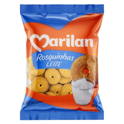 Biscoito Rosquinha Leite Marilan Pacote G Super Jos