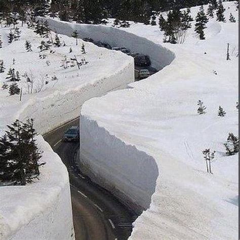 Mountain Road In North Of Lebanon After Last Weeks Snow At Lebanon