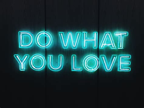 Do What You Love By Millo Lin