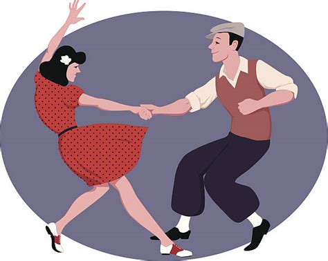 Swing Dance Illustrations Royalty Free Vector Graphics And Clip Art Istock