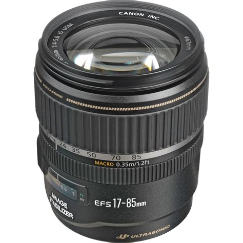 Canon Ef S 17 85mm F4 56 Is Usm Lens 9517a002 Bandh Photo Video
