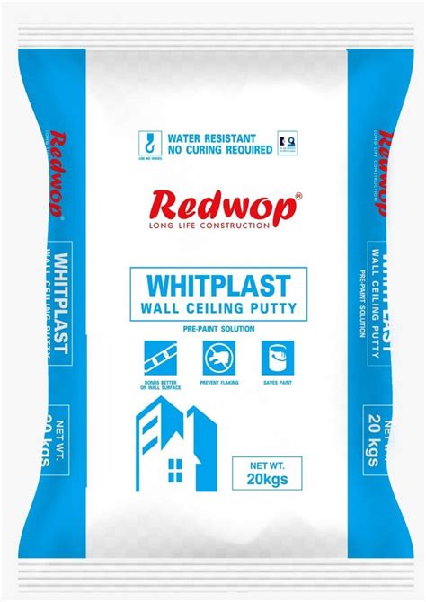 White Redwop Wall Putty 40 Kg At Rs 640bag In Vaishali Id 23023417373