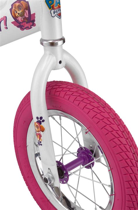 12 Girls Nickelodeon Paw Patrol Skye Bicycle Pinkwhite Bike Training